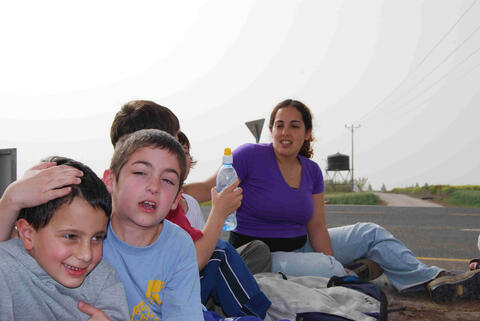 טיול פריחה חמנית